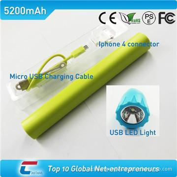 Good quality external battery power mobile charger with dual usb